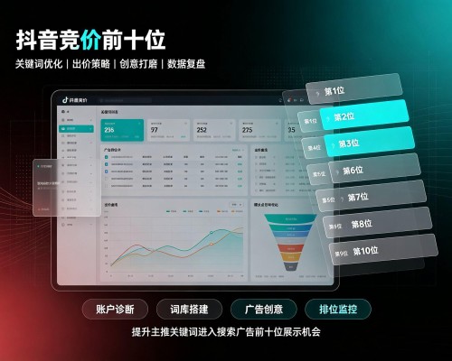 惠民抖音搜索竞价